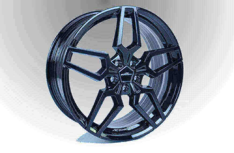Preview: AC Schnitzer wheel 8.5 x 20" Type AC4 "Black" offset 56 for BMW 1 series F40