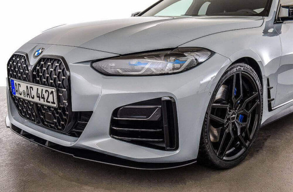 AC Schnitzer front splitter for BMW i4 with M aerodynamic package
