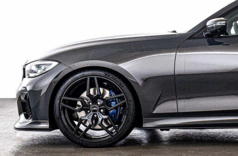 Preview: AC Schnitzer 20" wheel & tyre set AC4 Black Michelin for BMW 3 series G20/G21
