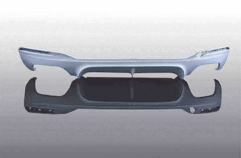Preview: AC Schnitzer rear diffuser for BMW 5-series G30/G31 with M-technic