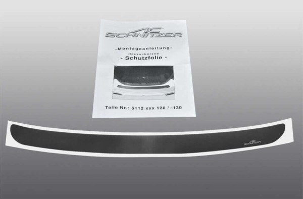 AC Schnitzer rear skirt protective film for BMW X1 F48