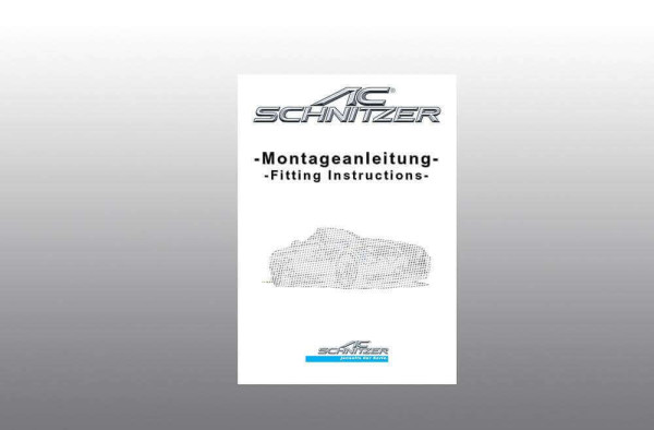 AC Schnitzer Frontspoiler Elemente für BMW iX3 G08 mit M Aerodynamikpaket