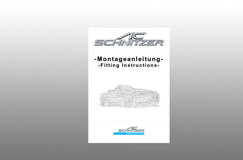 Preview: AC Schnitzer aluminium footrest for BMW M5 F90