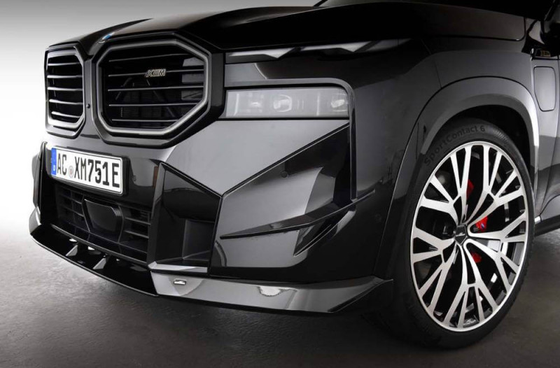 Preview: AC Schnitzer front splitter set for BMW XM G09