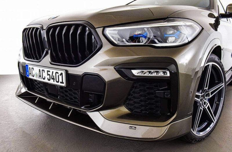 Preview: AC Schnitzer frontspoiler for BMW X6 G06 with M aerodynamic package