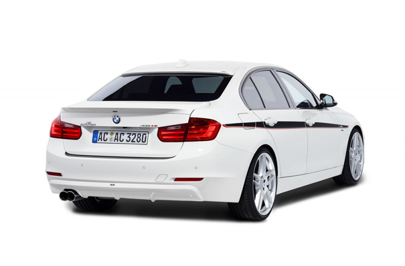 Preview: AC Schnitzer rear skirt attachment for BMW 3-series F30/F31