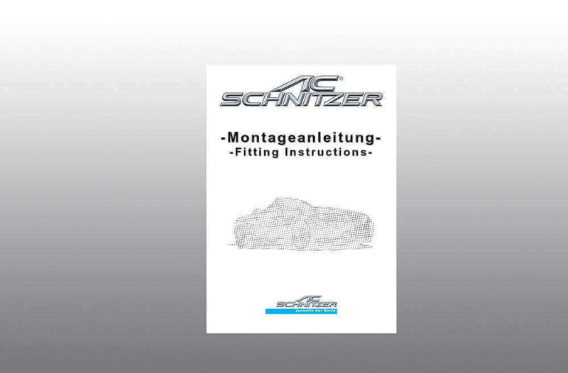 Preview: AC Schnitzer front splitter for BMW M3 G80 Sedan