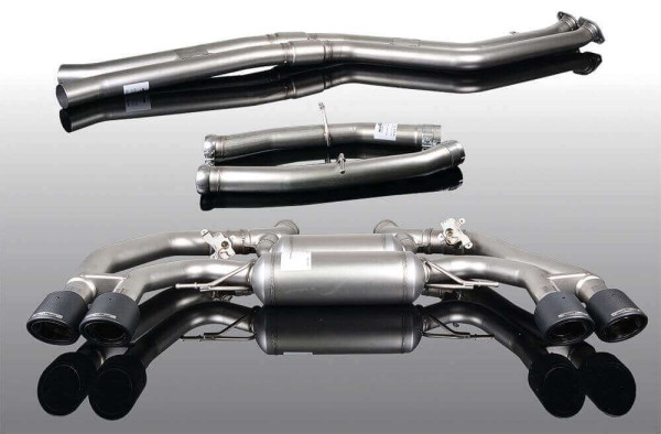 AC Schnitzer silencer system for BMW X4M F98, X4M F98 Competition