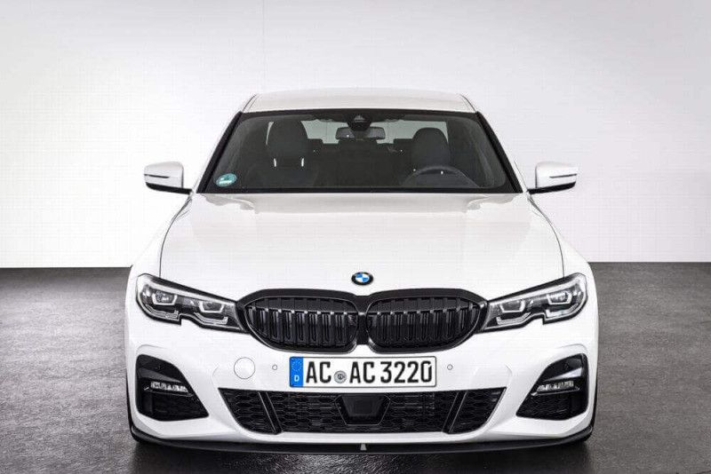 Preview: AC Schnitzer front splitter for BMW 3 series G20/G21 with M aerodynamic package