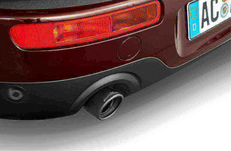 Preview: AC Schnitzer tailpipe Sport black for BMW X1 F48