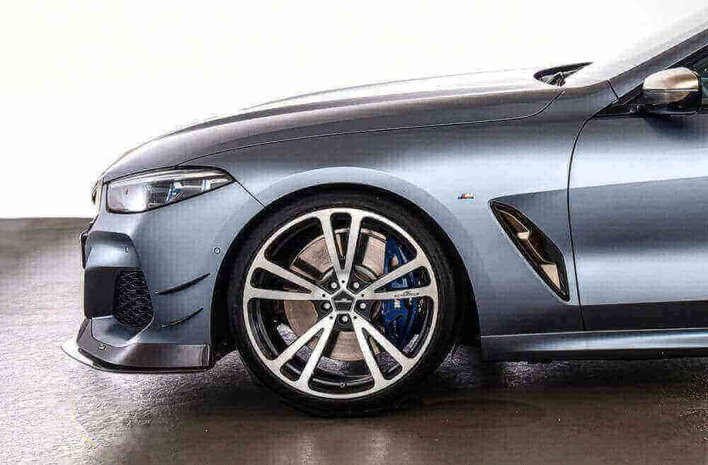 AC Schnitzer 21" Radsatz AC3 FlowForming silber-anthrazit Continental für BMW 8er G16 Gran Coupé