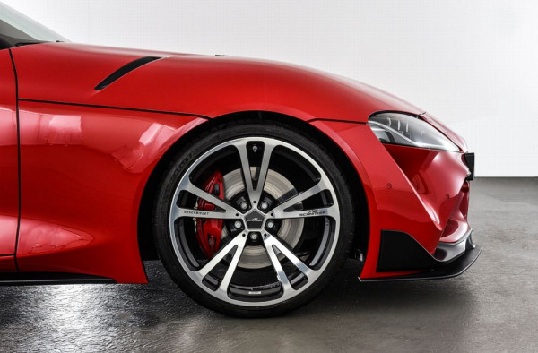 AC Schnitzer 20" wheel & tyre set AC3 forged silver-anthracite Continental for Toyota GR Supra