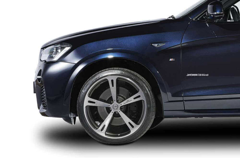 Vorschau: AC Schnitzer 22" Radsatz Typ V geschmiedet BiColor Michelin für BMW X4 F26