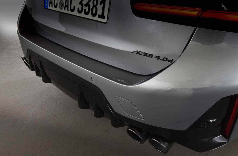 Preview: AC Schnitzer rear skirt protective film for BMW 3-series G21 LCI Touring
