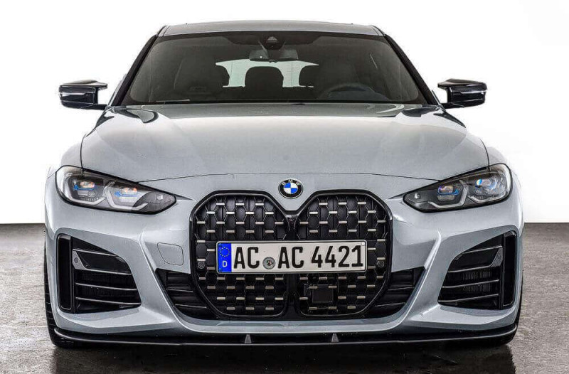 Preview: AC Schnitzer front splitter for BMW i4 with M aerodynamic package