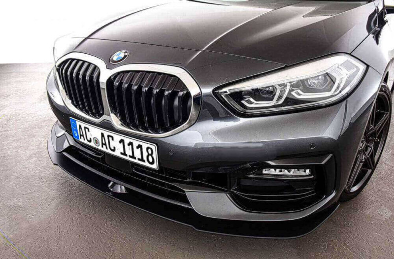Preview: AC Schnitzer front splitter for BMW 1er F40 without M aerodynamic package