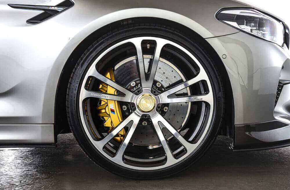 AC Schnitzer 21" Radsatz AC3 Evo geschmiedet silber-anthrazit Michelin für BMW M8
