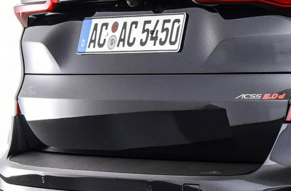 AC Schnitzer Heckschürzen Schutzfolie für BMW X5 G05 mit M Aerodynamikpaket