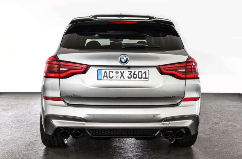 Preview: AC Schnitzer rear roof wing for BMW X3M F97