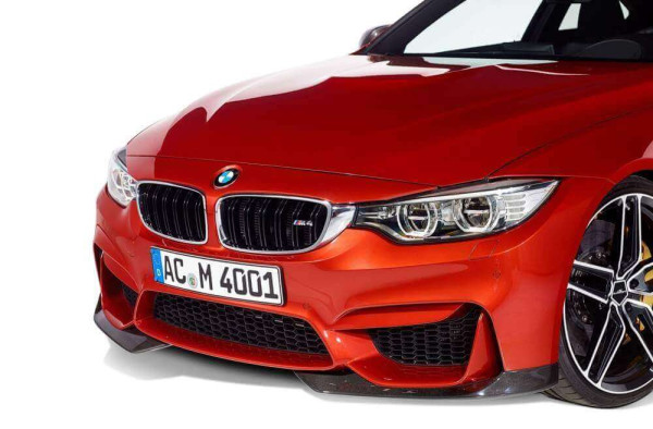 AC Schnitzer carbon front spoiler elements for BMW M3 F80