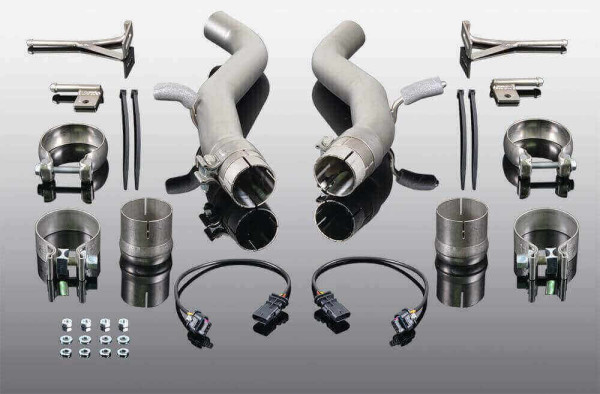 AC Schnitzer silencer with black tailpipes sport for BMW F87 M2