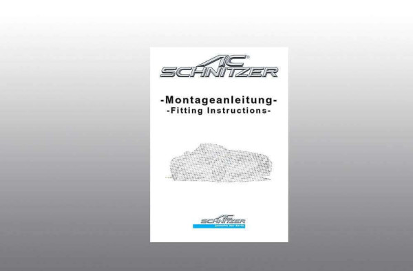 AC Schnitzer Frontsplitter für BMW 3er G20/G21 mit M Aerodynamikpaket und AC Schnitzer Frontspoiler Elementen