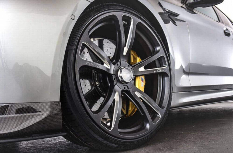 Preview: AC Schnitzer 21" wheel & tyre set AC3 Evo forged anthracite-silver Michelin for BMW M5 F90 sedan