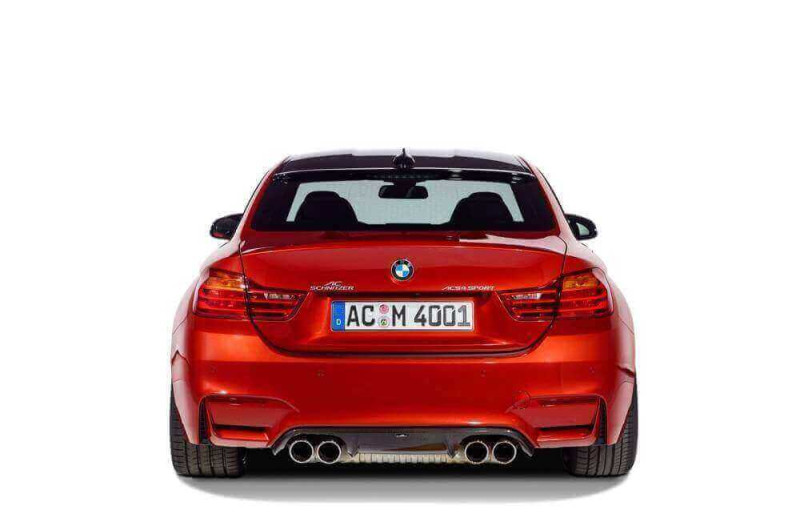 Preview: AC Schnitzer tailpipe chromed for BMW M3 F80
