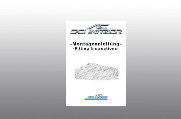 AC Schnitzer aluminium cover for BMW 3 series G20/G21