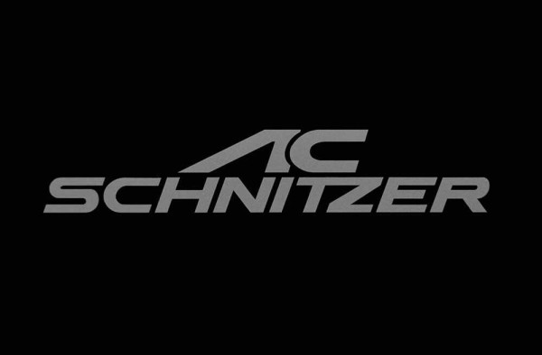 AC Schnitzer emblem film 400x76mm silver matt