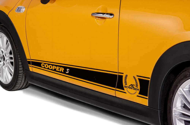 Preview: AC Schnitzer decal set for MINI F56 Cooper SE