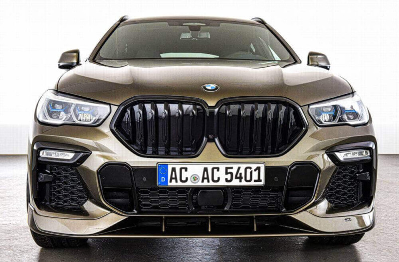 Preview: AC Schnitzer frontspoiler for BMW X6 G06 with M aerodynamic package