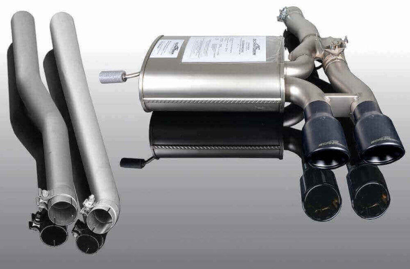 Preview: AC Schnitzer silencer for MINI F57 John Cooper Works with exhaust flap