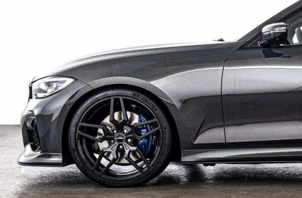 AC Schnitzer 20" wheel & tyre set AC4 Black Hankook for BMW 3 series G20/G21