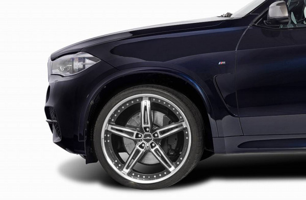 AC Schnitzer 22" wheel & tyre set AC1 multipiece BiColor black Continental for BMW X5 F15, X6 F16