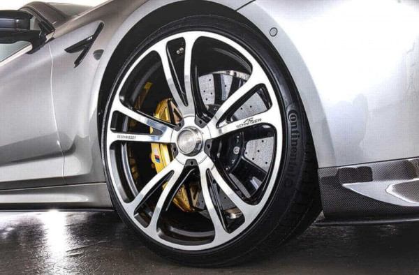 AC Schnitzer 21" wheel & tyre set AC3 Evo forged silver-anthracite Michelin for BMW M8
