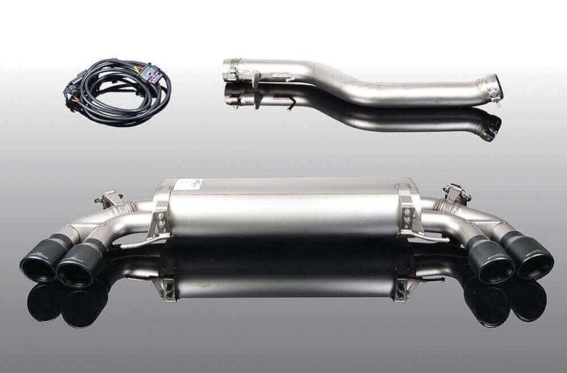 Preview: AC Schnitzer silencer for BMW 4 series G26 Gran Coupé 420i with otto particle filter