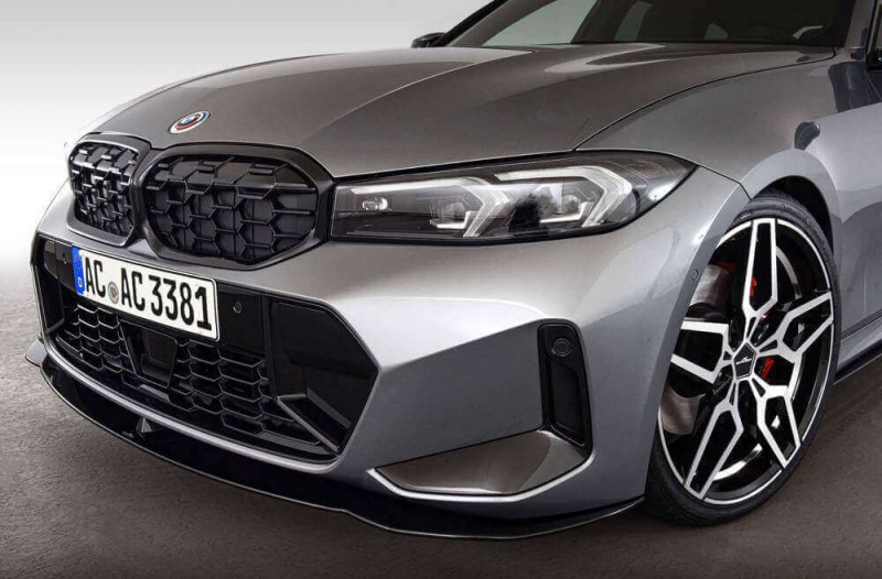 Preview: AC Schnitzer front splitter for BMW 3 series G20/G21 LCI with M aerodynamic package