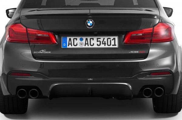 AC Schnitzer rear diffuser for BMW 5-series G30/G31 with M-technic
