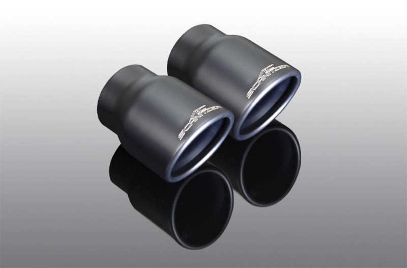 Preview: AC Schnitzer tailpipe Sport black for BMW 1 series F20/F21