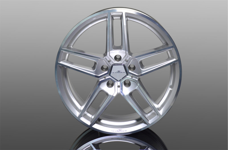Preview: AC Schnitzer wheel 10.0 x 20" type VIII "BiColor silver" offset 50 for BMW X5M F85