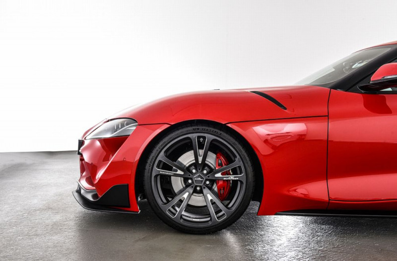 Preview: AC Schnitzer 20" wheel & tyre set AC3 forged anthracite-silver Michelin for Toyota GR Supra