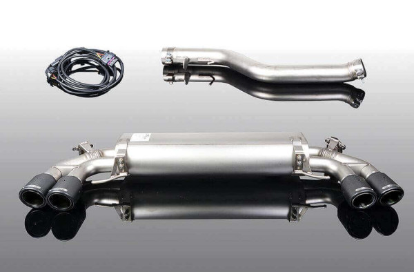 AC Schnitzer silencer for BMW 4 series G26 Gran Coupé 420i without otto particle filter