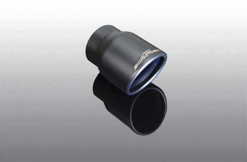 Preview: AC Schnitzer tailpipe Sport black for BMW 4 series F36