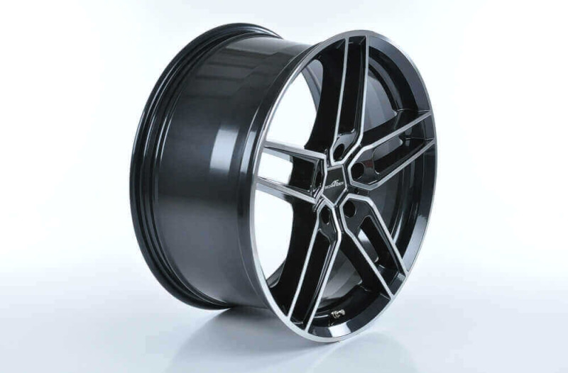Preview: AC Schnitzer 20" wheel & tyre set type VIII BiColor black Continental for BMW X6 F16