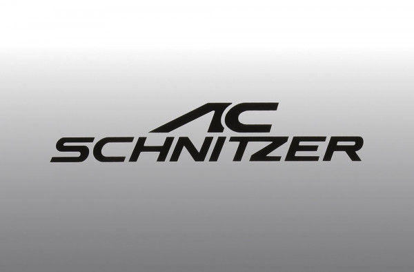 AC Schnitzer emblem film glossy black for all BMW + MINI