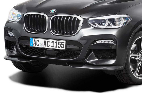 AC Schnitzer front spoiler elements for BMW X3 G01