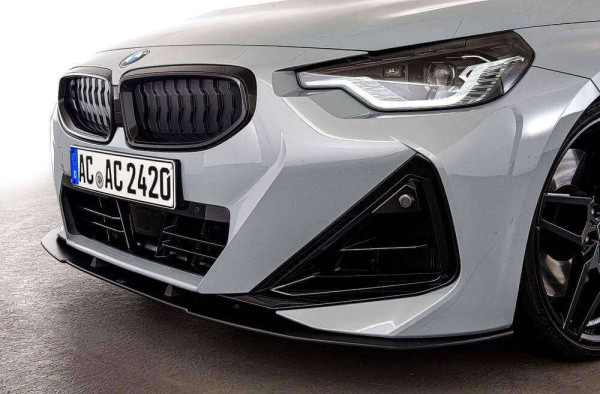 AC Schnitzer front splitter for BMW 2 series G42 Coupé with M aerodynamics package