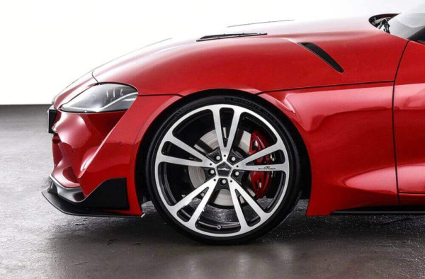 AC Schnitzer 21" wheel & tyre set AC3 FlowForming silver-anthracite Michelin for Toyota GR Supra