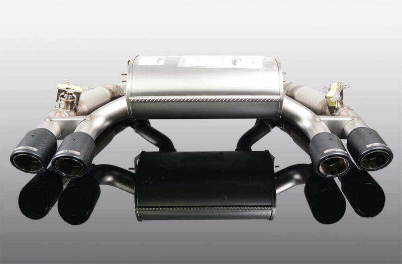 Vorschau: AC Schnitzer Schalldämpfer mit Endblenden Carbon Sport für BMW F87 M2